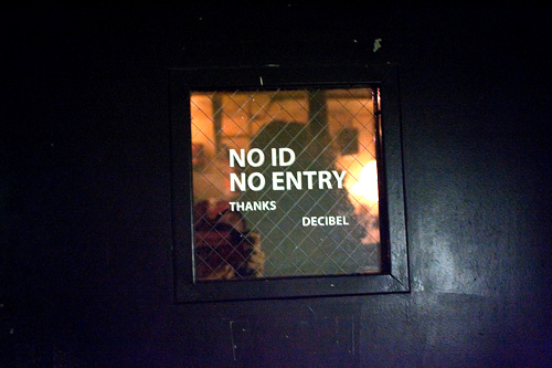 decibel sake bar new york no id no entrance