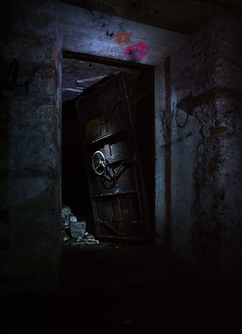 catacombs bunker door
