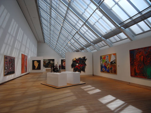 modern art gallery from the New York Metropolitan Museum Of Art