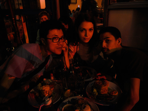 tristan sophie and truc anh cafe gitane
