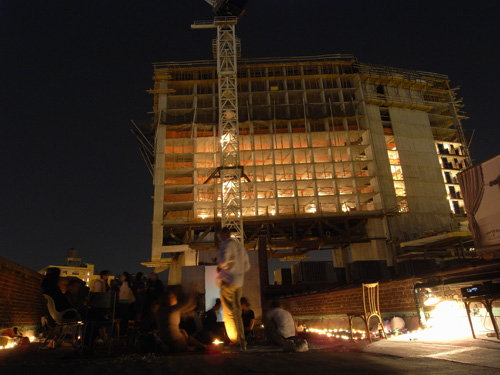 rooftop party meatpackers new york